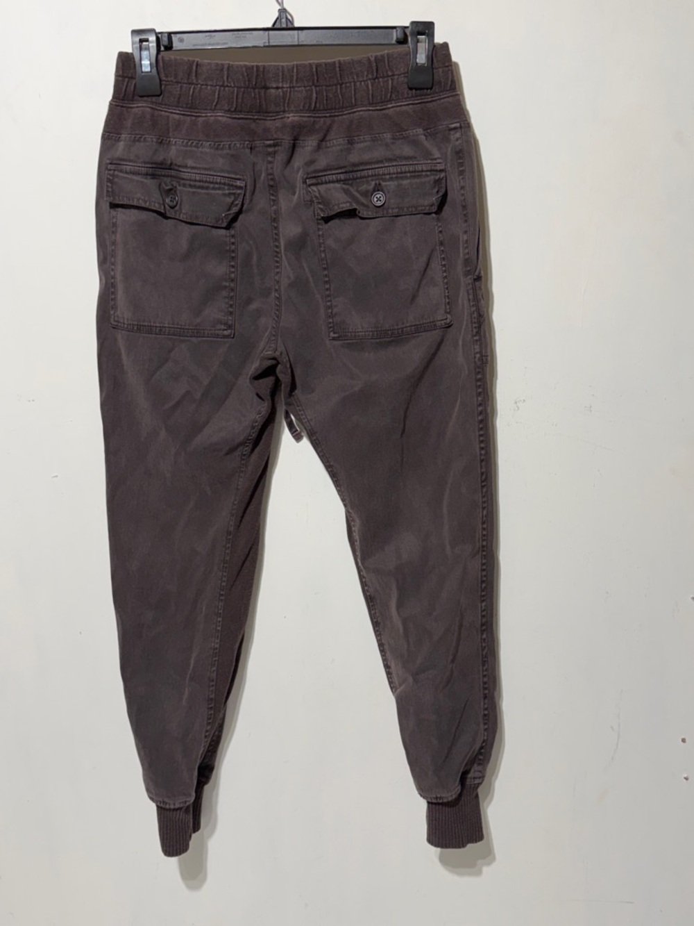 James Perse Multi Media Dark Brown Drawstring Joggers - Picture 3 of 10